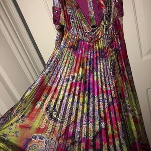 Multicolored prom dress